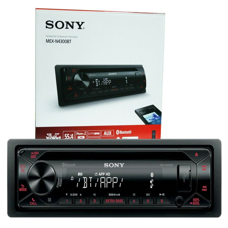 Receiver Amfm Radio Audio System Single Cd Dash Media