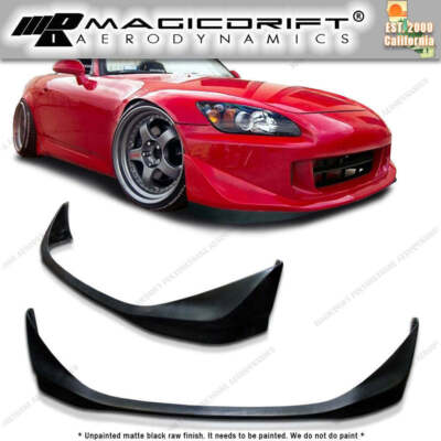CR Style Lip Kit for AP2 04-09 Honda S2000 S2K JDM Front Bumper Chin Spoiler