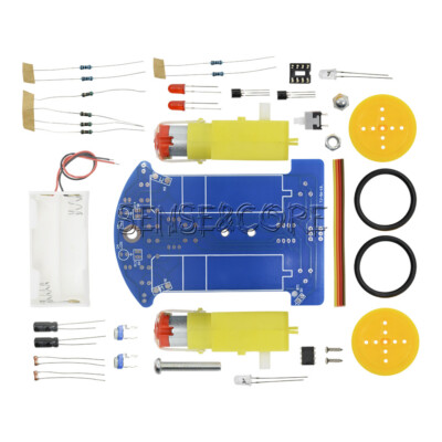 D2-1 Smart Tracking Car DIY Kits Photosensitive LM393 for Robot ElectricToys