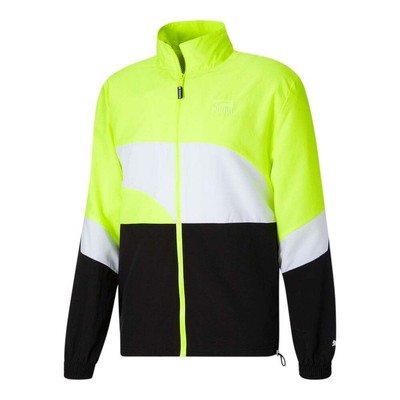 

Puma Clyde FullZip Jacket Mens Yellow Повседневная спортивная верхняя одежда 53419609, Желтый, Puma Clyde FullZip Jacket