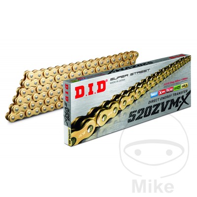 DID Open chain with rivet hook X-RING G&G 520ZVMX