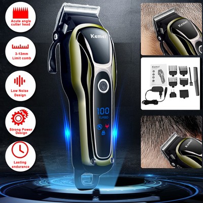 Best Quality Electric Men's Hair Clipper Shaver Cordless Razor USA