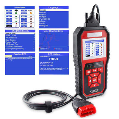 ODB OBD2 Auto Car Diagnostic  Scanner KW850 Automotive Code Reader Instrument