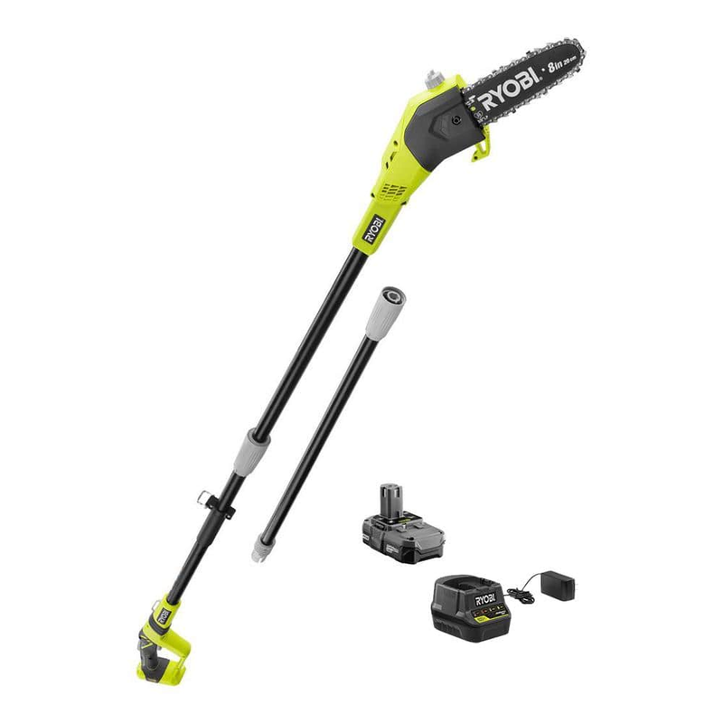 Pole Saw Cordless 18 Volt Electric Trimmer Pruner Garden Tree Battery Charger