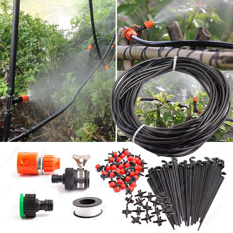 40m Diy Garten Automatisch Watering Bewasserungssystem Bewasserung Tropfschlauch