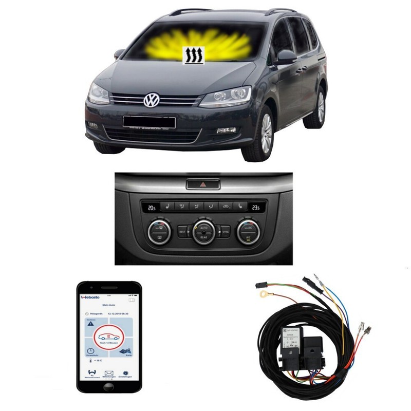 Zuheizer Standheizung Webasto Thermoconnect Tcon2 FÃ¼R Vw Sharan 7n Climatronic
