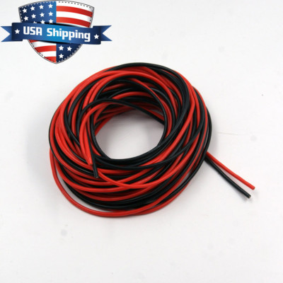 18 Gauge Silicone Wire 50ft - 18 AWG Soft High Strand Flexible Silicone Wire