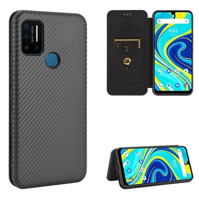 NEW Flip Carbon Fiber Stand Leather Wallet Magnetic PHONE Case Cover For Cubot