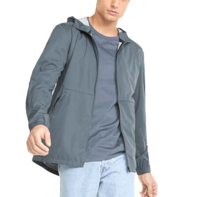 

Puma Porsche Design Rct Graphene Full Zip Jacket Mens Grey Casual Athletic Outer, Puma Porsche Design Rct Graphene Full Zip Jacket