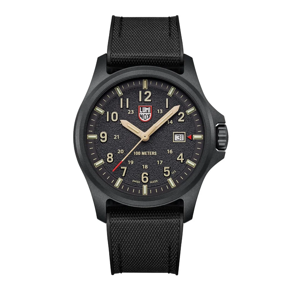 Pre-owned Luminox Atacama Field Watch Military Style Set Xl.1970.set 43mm Sapphire Glass
