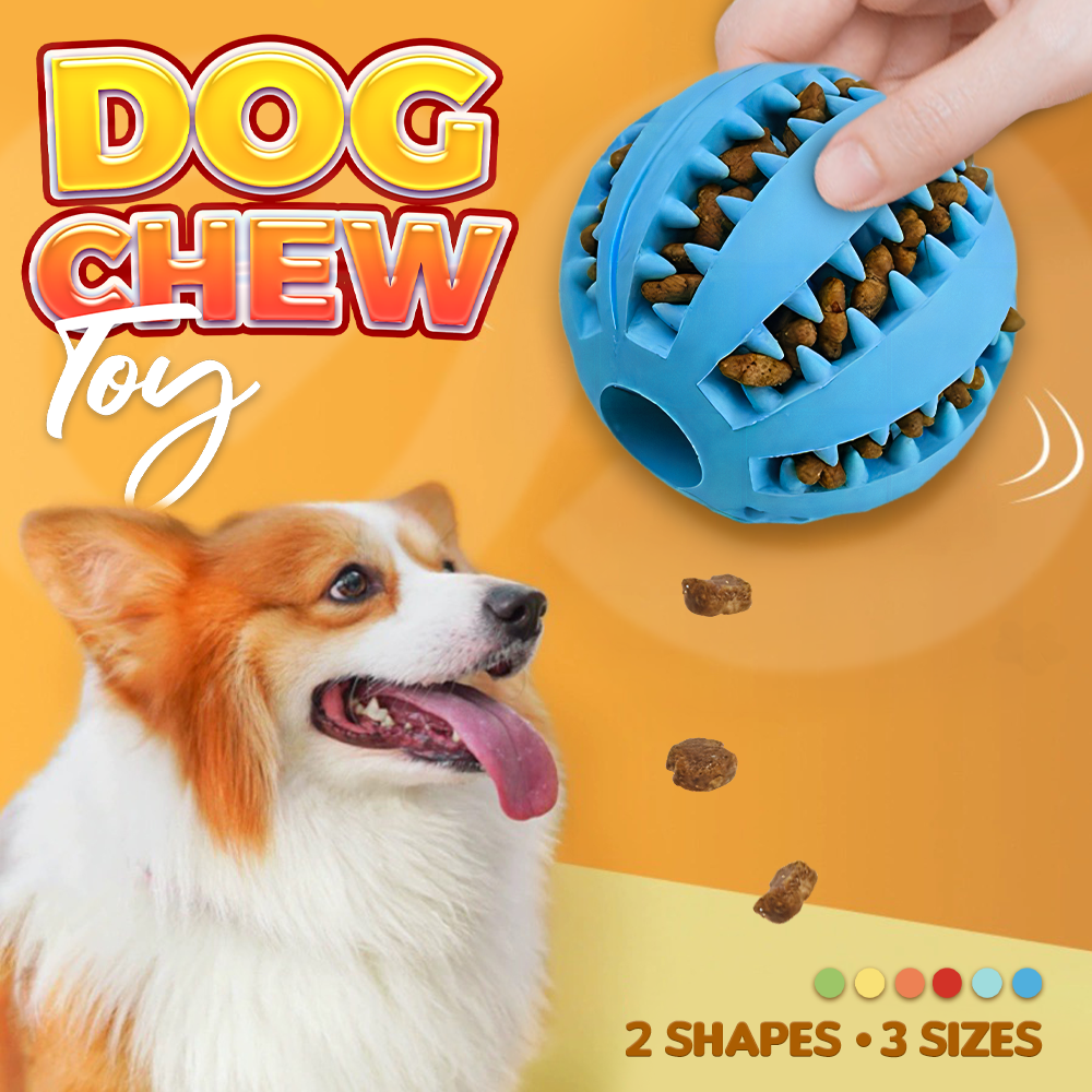 Dog Puppy Teething Chew Dental Cleaning Treat Toy Healthy Rubber Play Pet Puzzle