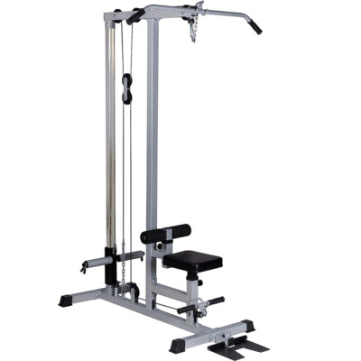 LAT Pull Down Machine Low Row Cable Fitness Exercise Body Workout Strength Train