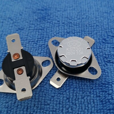 1pc 221°F / 105°C Degree Celsius N.O. KSD301 10A Temperature Switch Thermostat