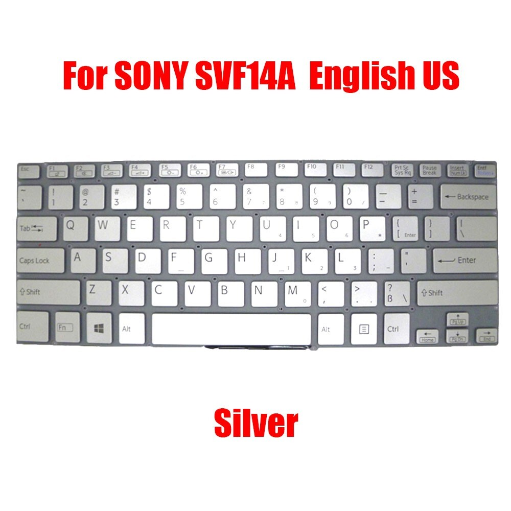US Keyboard For SONY VAIO SVF14A SVF14A13CX SVF14A15CX