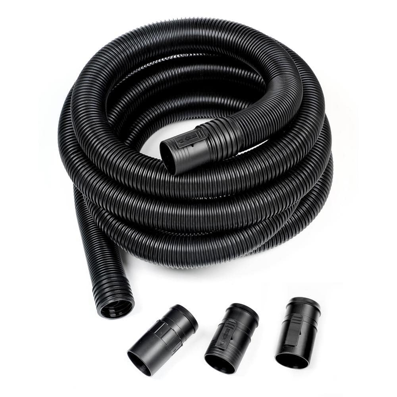 Rigid Wet Dry Vacuum Universal Hose Vac Replacement Attachment Lock Tube 13 ft L