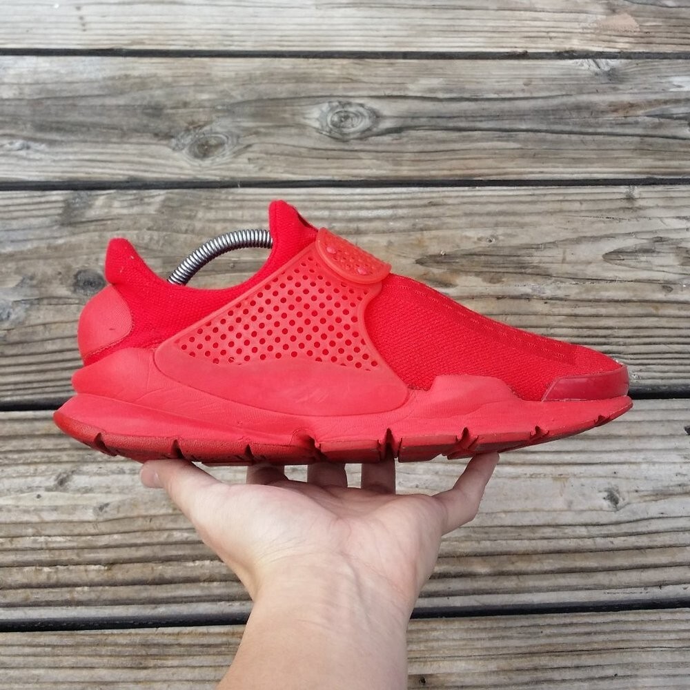 Size 9 Men Nike Sock Dart Triple Red Shoes max 819686 600 90 95 98 97 270 1 air