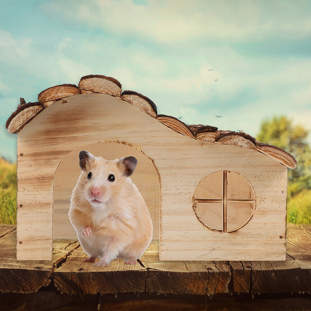 1pc Safe Creative Chic Hamster Arch House Hamster Nesting ...
