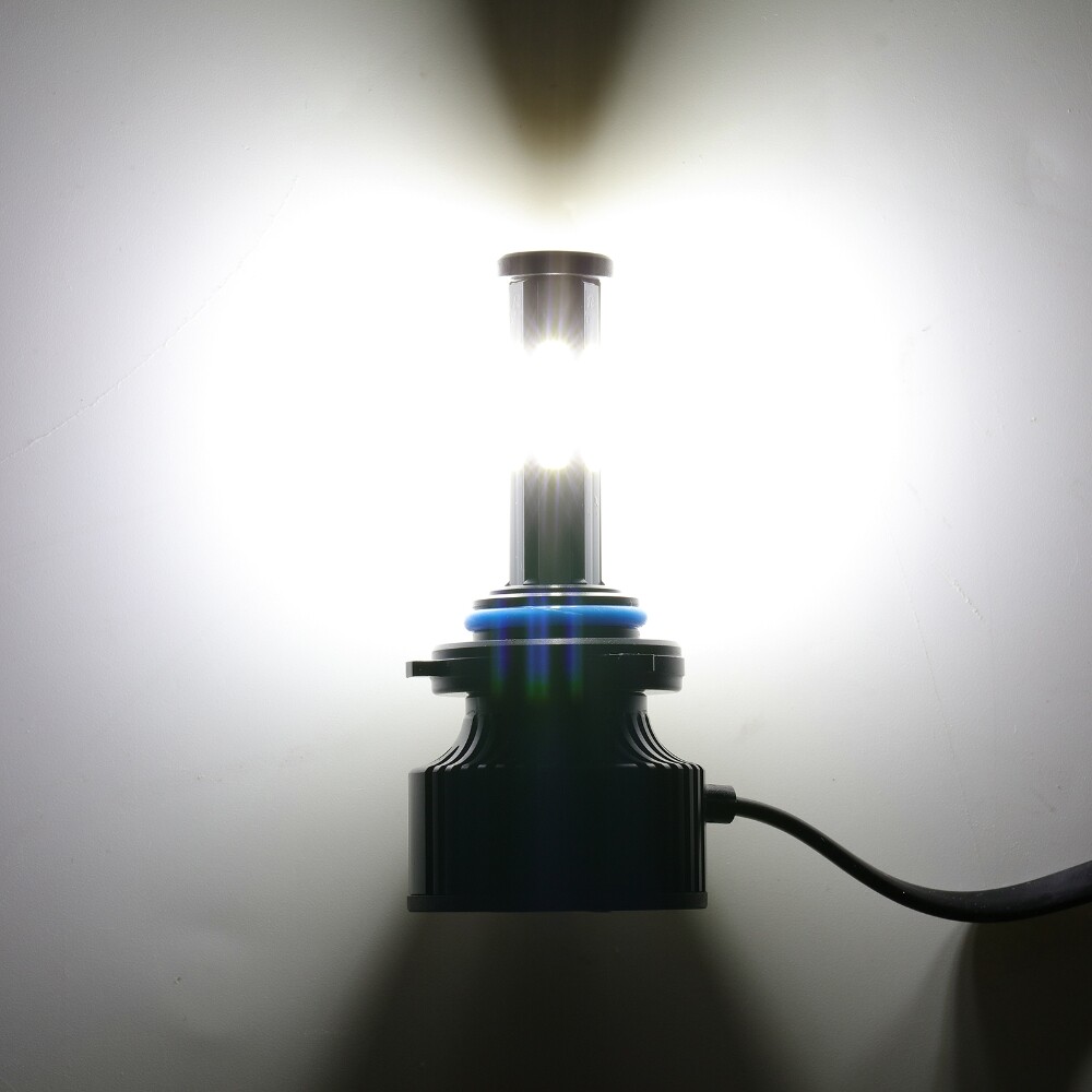 6 Sides 9005 H11 LED Headlight High Low Beam Bulbs Kit Super White Bright Lamps