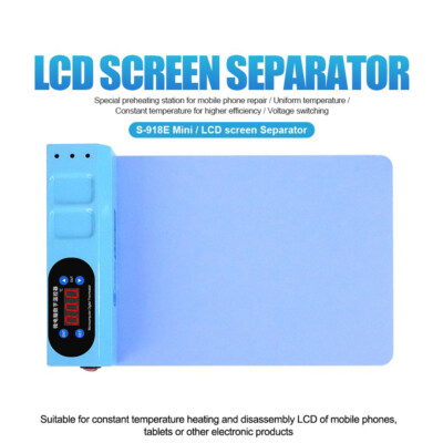 S-918E LCD Screen Separator for Mobile Phone Repair Fast HeatingRemoval Machine