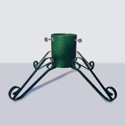 Green Traditional Christmas Tree Stand - 5