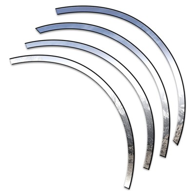 4p Luxury FX Chrome Fender Trim (Cut To Rocker) fit for 08-12 Chevy Malibu