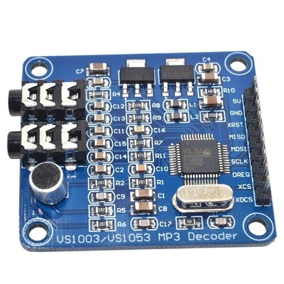 2PCS VS1003B MP3 Decoding Carrier Microphone Development Board STM32 Module