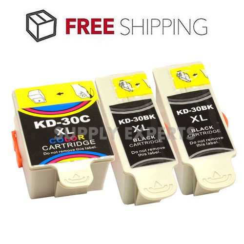 3 Pack For Kodak 30XL 30 XL Ink Cartridges ESP 3.2 C310 C315 2150 2170