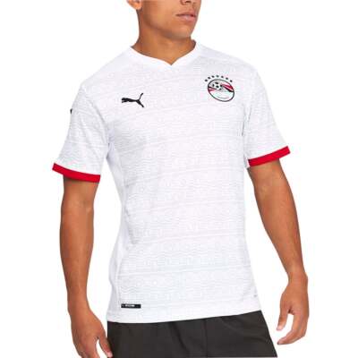 

Puma Egy Crew Neck Футболка с коротким рукавом Реплика мужская белая 757544-03, Белый, Puma Egy Crew Neck Short Sleeve Soccer Jersey Away Replica