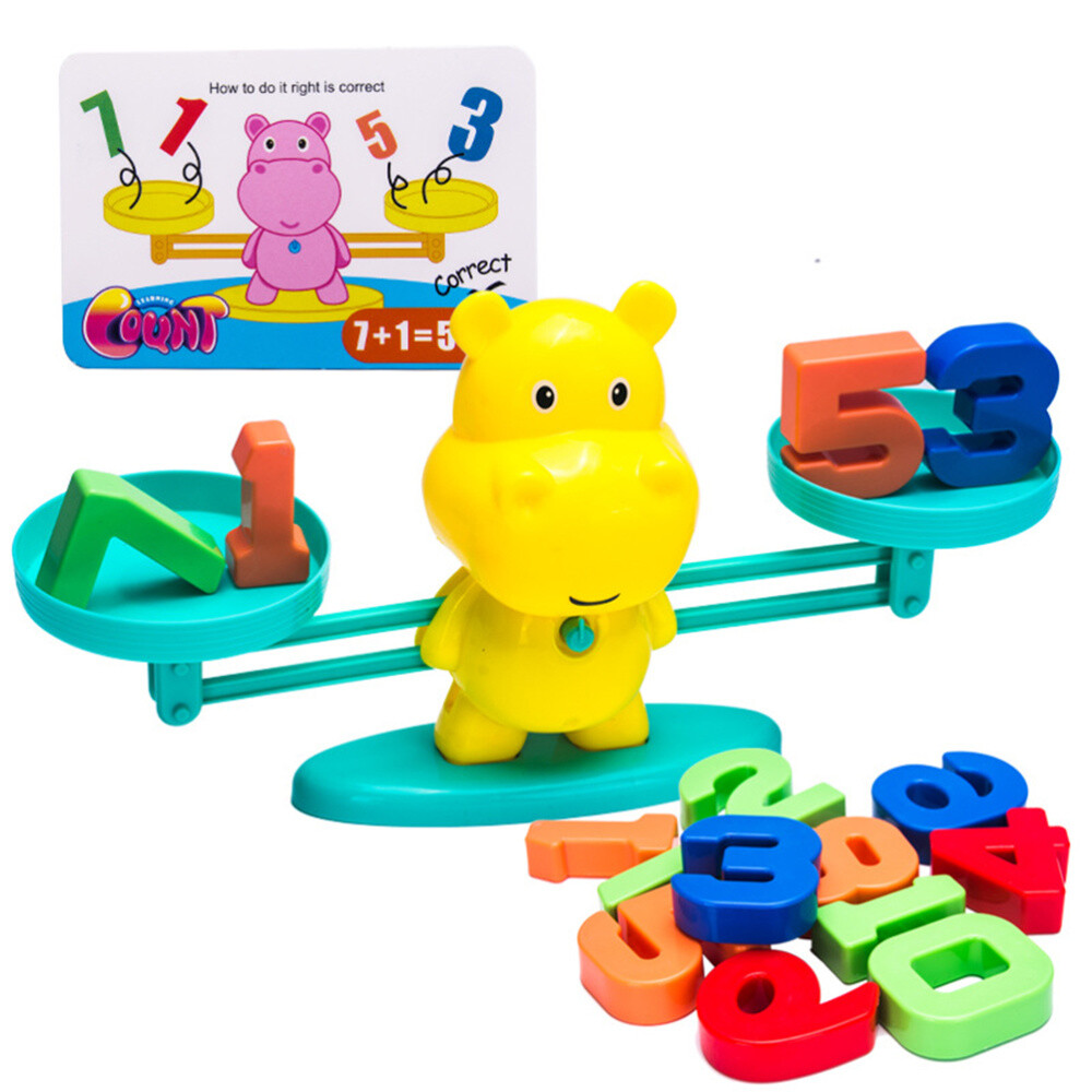 Balanza Digital 1 Set Juguetes creativos de matemáticas contar equilibrio de juego juguetes para niños | eBay