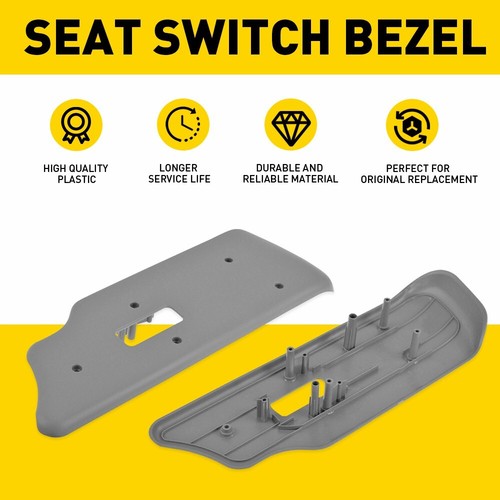 Seat Switch Driver Bezel Side for 2003-2007 Chevy Silverado 1500 HD 2500 HD 3500