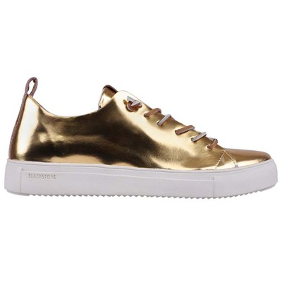 Blackstone Rl69 6 Eyelet Lace Up Womens Gold Sneakers Повседневная обувь RL69-713