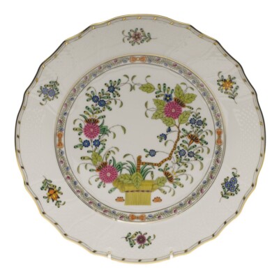 Indian Basket Salad Plate 7.5'' by Herend