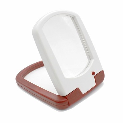 LED Hands Free illuminated Magnifying Glass with Stand and Light - 3X Lens