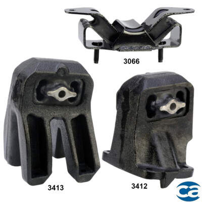 Engine Motor Mounts & Transmission Mount 3pcs Set for Dodge Ram 1500 02-05 3.7L