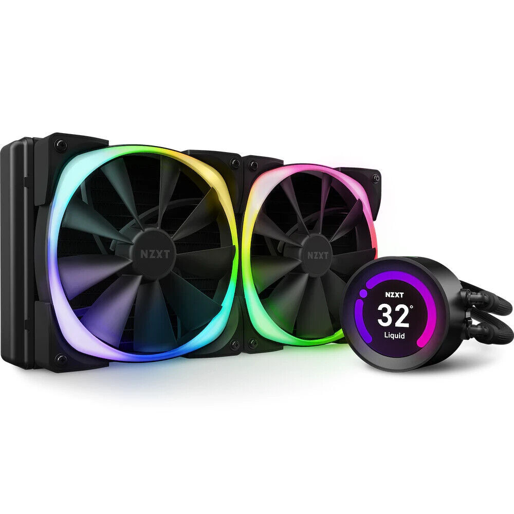 【新品未開封】NZXT KRAKEN Z63 RGB White 280mm NZXT Kraken Z63 280mm Liquid Cooler with LCD Display LGA