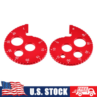 Rear Axle Chain Adjusters For Honda CRF230L 2006-2010 CRF150F CRF230F 2003-2017