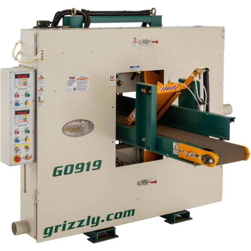 Grizzly G0919 Twin-Head/Dual-Blade Resaw Bandsaw