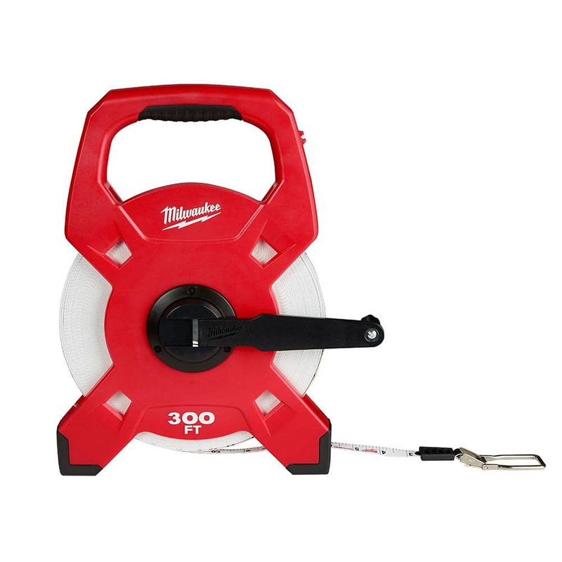 Milwaukee 48-22-5230 300 ft. Open Reel Long Tape Measure, 3/