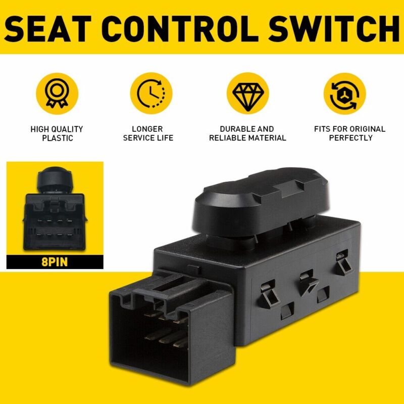 Driver 6 Way Power Seat Control Switch Adjustment Fit For Ford F150 5F9Z14A701AA