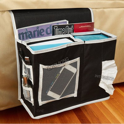 Pockets Bedside Durable Hanging Storage Bag for College Dorm Room