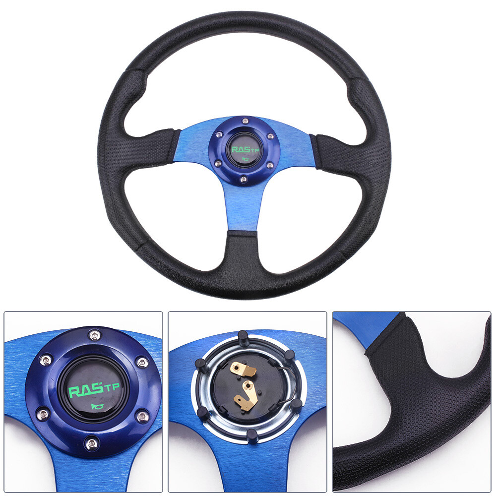 Gray Golf Cart Steering Wheel For EZGO Club Car Yamaha Cart Parts Accessories