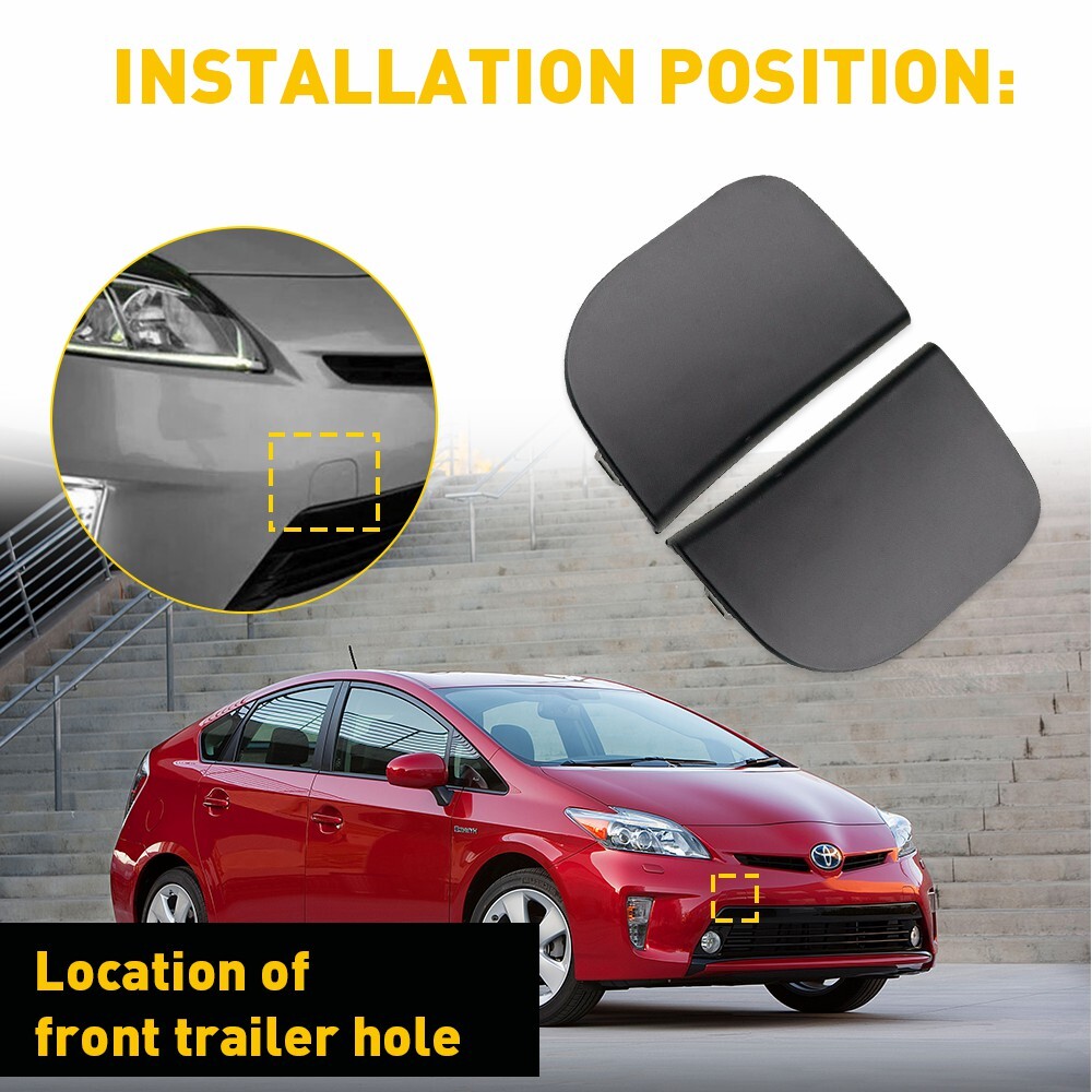 For 2012 2013-2015 Toyota Prius Front Bumper Tow Hook Eye For 2012 2013-2015 Toyota Prius Front Bumper Tow Hook Eye