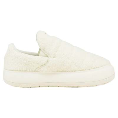 Puma Suede Mayu SlipOn Platform Женские белые кроссовки Повседневная обувь 384887-02