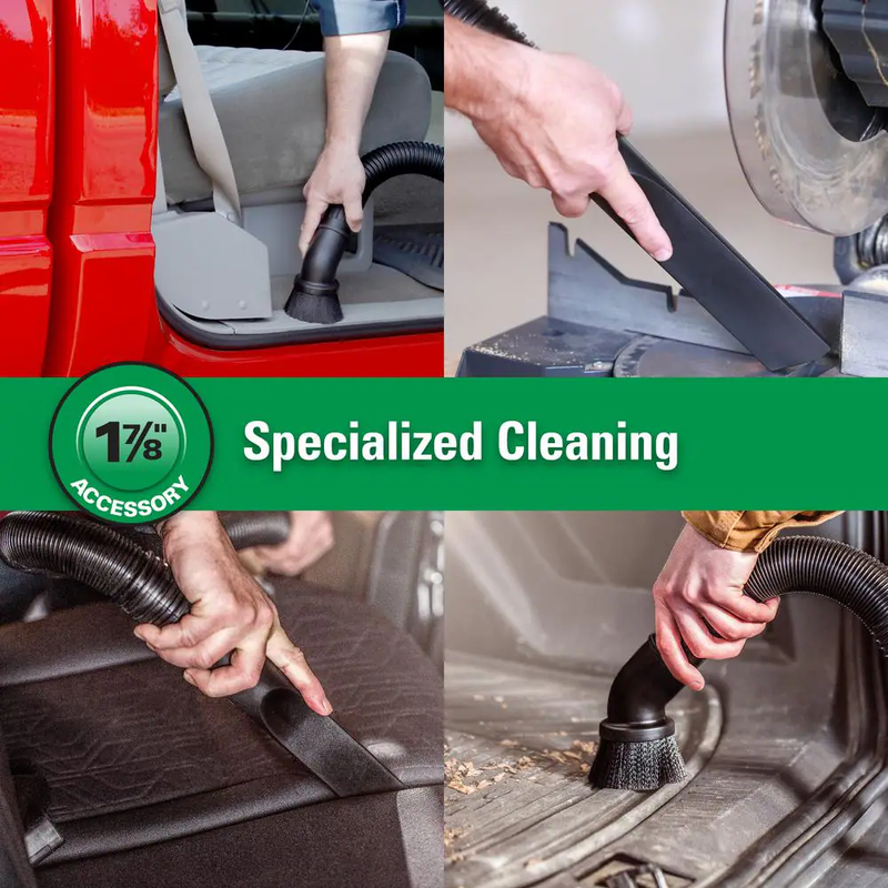 1-7/8 In. Dusting Brush and Crevice Tool Kit for RIDGID Wet/Dry Shop Vacuums