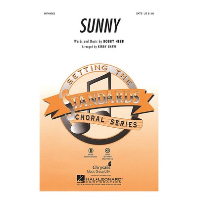 Hal Leonard Sunny SAB Arranged by Kirby Shaw