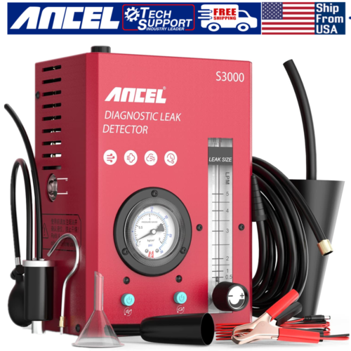 Ancel S3000 Automotive EVAP Smoke Machine Diagnostic Car Leak Detection Tester Ancel S3000 Automotive EVAP Smoke Machine Diagnostic Car Leak Detection Tester