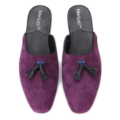 Clarks Overleigh Cola Suede Slip On Sandals Slides Men’s 8 US 7 UK Clarks Mens Size 9 Overleigh Cola Suede Slip On Slide  main image 4