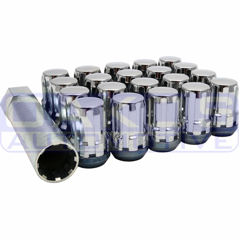 McGard Spline Drive Lugs (Chrome, 12x1.25mm, Set/20) For