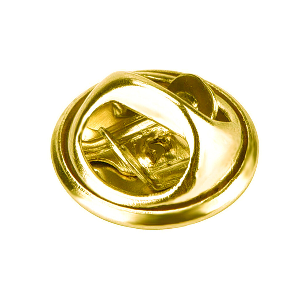 200pcs Brass Butterfly Clutch Badge Insignia Clutches Pin Backs