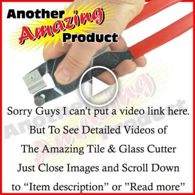 Glass Cutter - Glass Cutting Tool with Glass Cutting Oil for Glass Tiles Mosaics